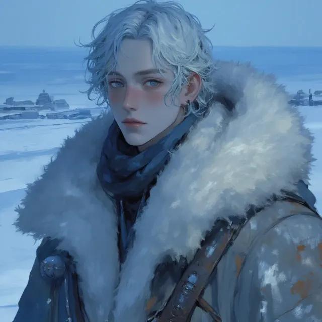 Eva drawn like a visual novel heroine